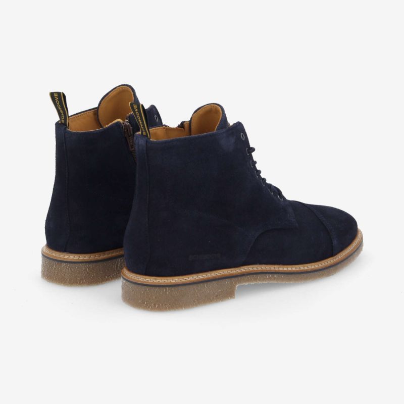 DUBLIN HUNT BOOTS M - SUEDE -  BLEU NUIT